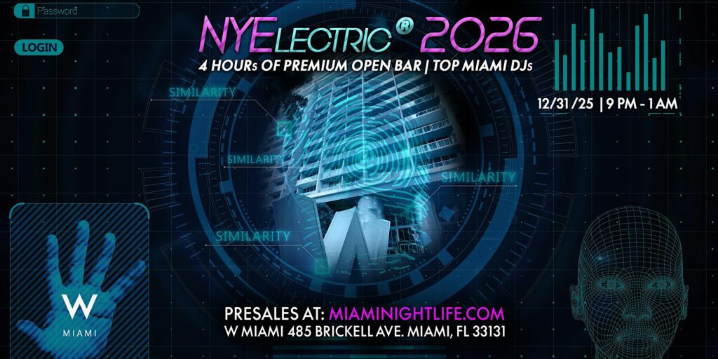 2026 W Hotel Miami New Year’s Eve Party